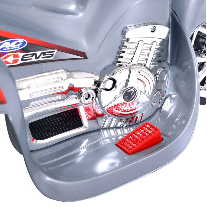 Costway Kids Ride On Motorcycle Powered Electric Toy Power Bicycle 3 Wheel 6v Battery