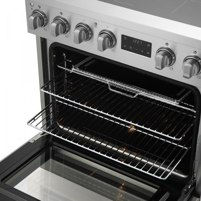 Forno Torino 30\" Induction Range, Stainless Steel - FFSIN0936-30