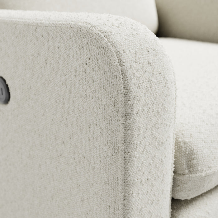 Graco Teddi Power Recliner - Ivory Boucle