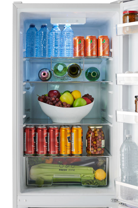 iio 11 Cu. Ft. Bottom-Freezer Retro Refrigerator - ALBR1372WW-R