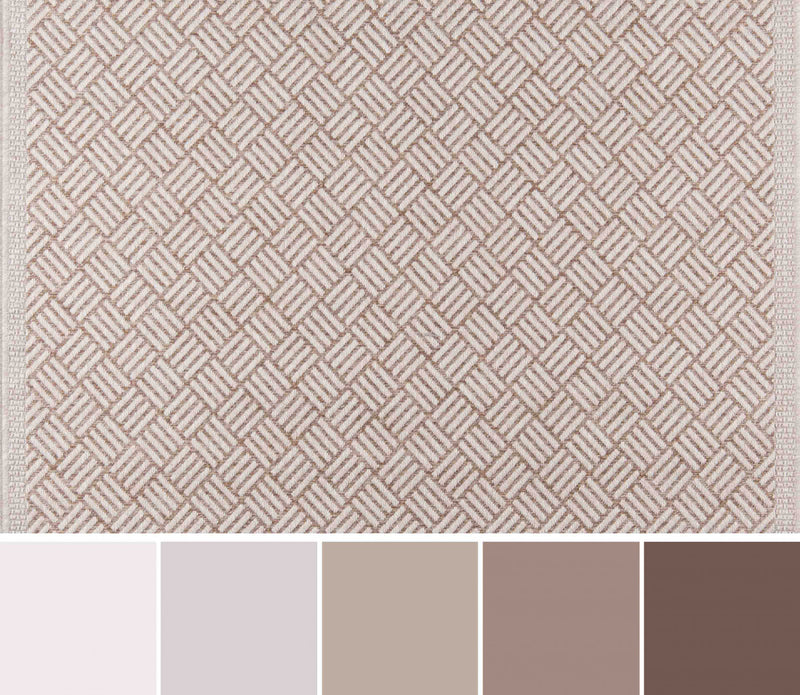 Eve Contemporary 2'0\" x 6'0\" Runner Rug in Brown Indoor Area Rug