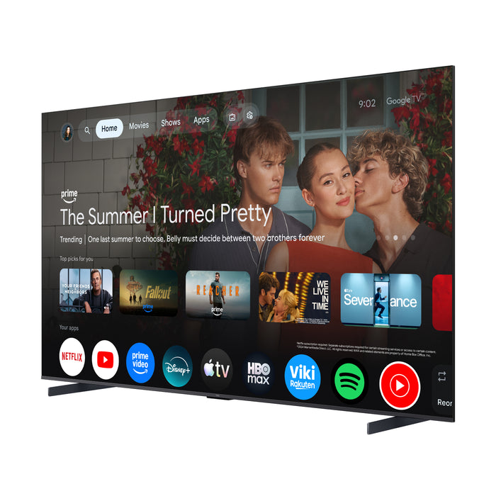 TCL 98\" P8L Series Mini-LED QLED 4K UHD HDR Smart Google TV (98P8L) – 2026 Model