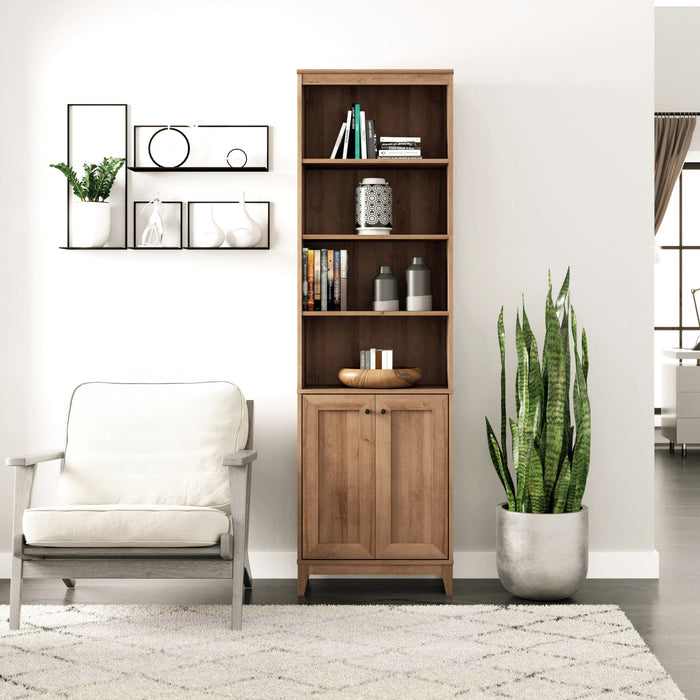 Prepac Yaletown Bookcase - Natural Oak