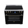 Forno Maximus 36 Inch Induction Range, Black, 5.36 cu.ft. - FFSIN0968-36BLK Electric Range | Cuisiniere a induction Maximus 36 pouces, noir, 5,36 pi³ - FFSIN0968-36BLK
