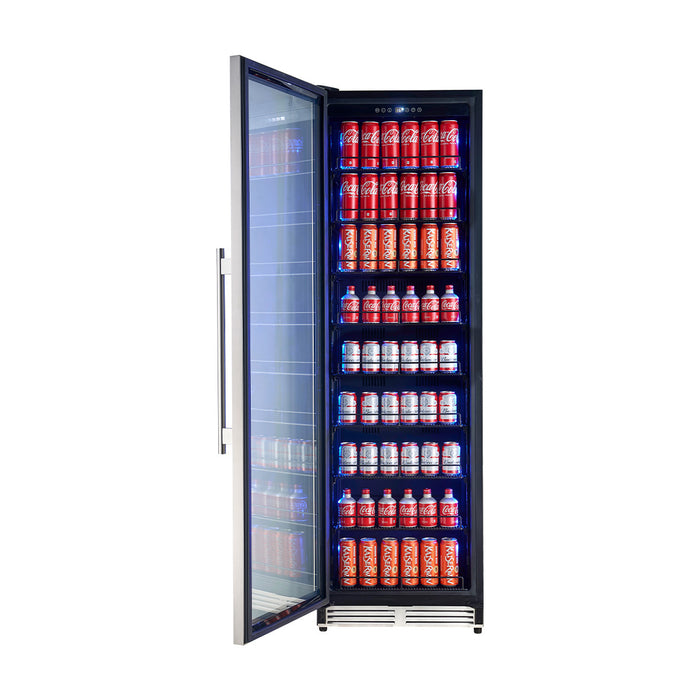 Forno Cesinali 24\" Built-In Beverage Cooler, 15.8 cu.ft, Stainless Steel- FBCBI6703-24S