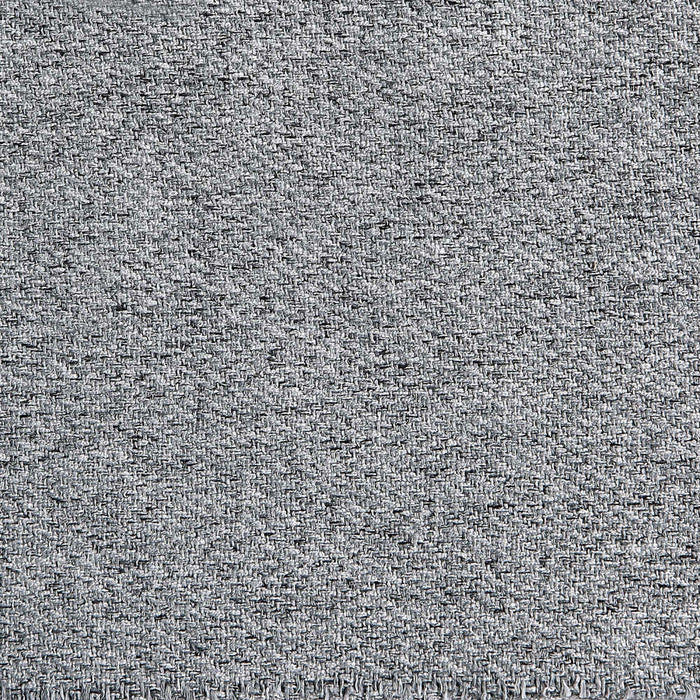 Bailey Mid-Century Modern Upholstered Accent Ottoman in Gray