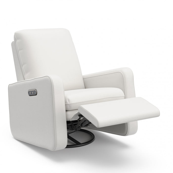Graco Teddi Power Recliner - Ivory Basketweave