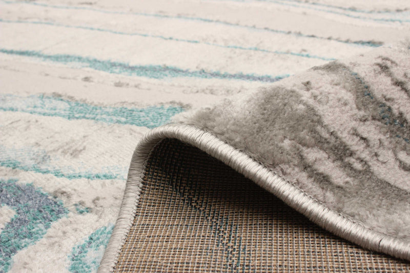 Zhara Teal Area Rug - 5'0\" x 8'0\"