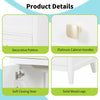 Puret 20 Inch Single Sink Bathroom Vanity with Door Shelf and Pull-Out Drawer, White | Puret Meuble-Lavabo Simple 20 po avec Etagere de Porte et Tiroir Coulissant, Blanc