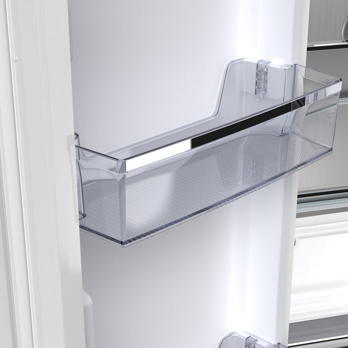 Forno Luigi 33 Inch White French Door Refrigerator, 18 cu.ft. - FFFFD1791-33WHT