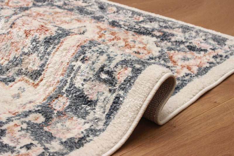 Heriza Ivory Runner Area Rug - 2'8\" X 8'2\"  