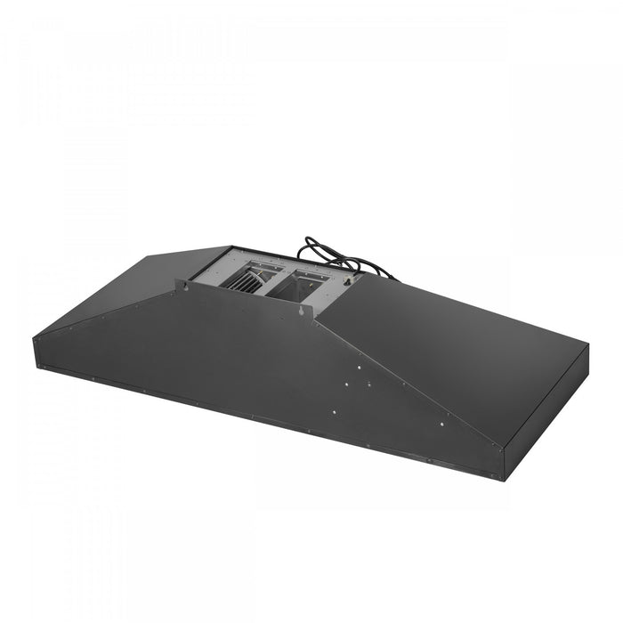 Forno Aria 60 Inch Wall-Mounted Black Range Hood- FRHWM5095-60BLK