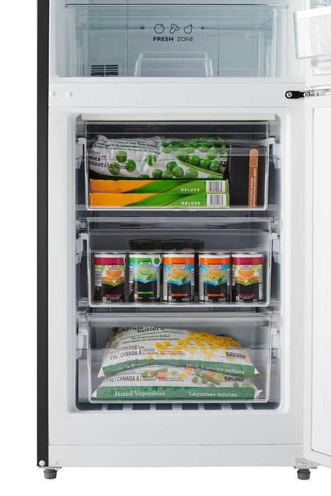 iio 11 Cu. Ft. Bottom-Freezer Retro Refrigerator - ALBR1372B-R