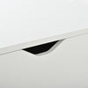 Ethan Coffee Table with Lift-Top and LED Lights,White | Ethan table basse relevable avec eclairage LED, blanc