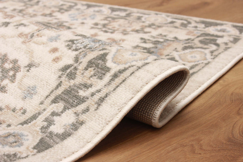 Gloria Ivory Runner Area Rug - 2'8\" X 8'2\"  