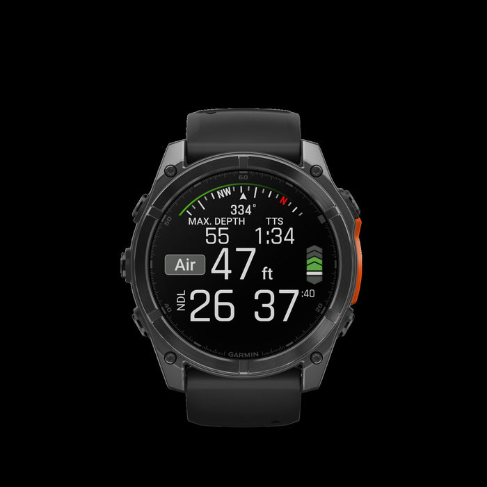 Garmin Fēnix 8 Amoled Smartwatch 51mm - Gps, Compass, Gyroscope And Barometric Altimeter 
