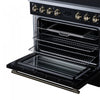 Forno Torino 36 Inch Black Induction Range, 5.36 cu.ft - FFSIN0936-36BLK Electric Range | Cuisiniere a induction Torino 36 pouces noire, 5,36 pi³ - FFSIN0936-36BLK