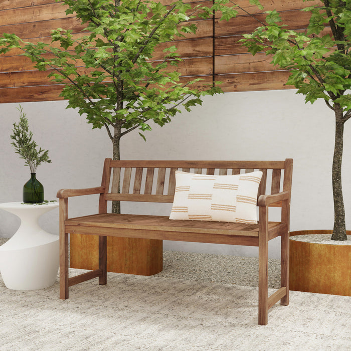 Catalan Bench Patio Seat - Teak