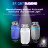 BrightDIAMOND 3/4HP Quietest Waste Disposer, LED Cabinet Light, Corded & Air Switch, Amethyst - WDD075TA1AM Food Disposer | BrightDIAMOND 3/4 HP Broyeur ultra-silencieux, DEL sous armoire, cordon/interrupteur, Amethyste-WDD075TA1AM