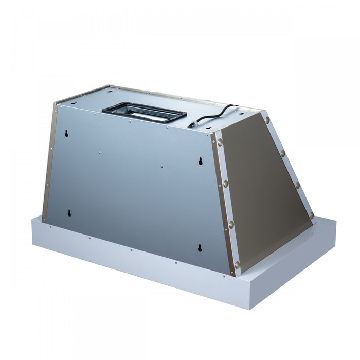 Forno Ambassador 36\" Range Hood, White, 427 CFM, 3 speeds, Remote Control - FRHWM5099-36CPWHT