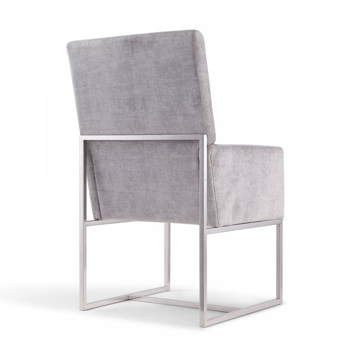 Element Modern 6-Piece Dining Chair Set in Gray
