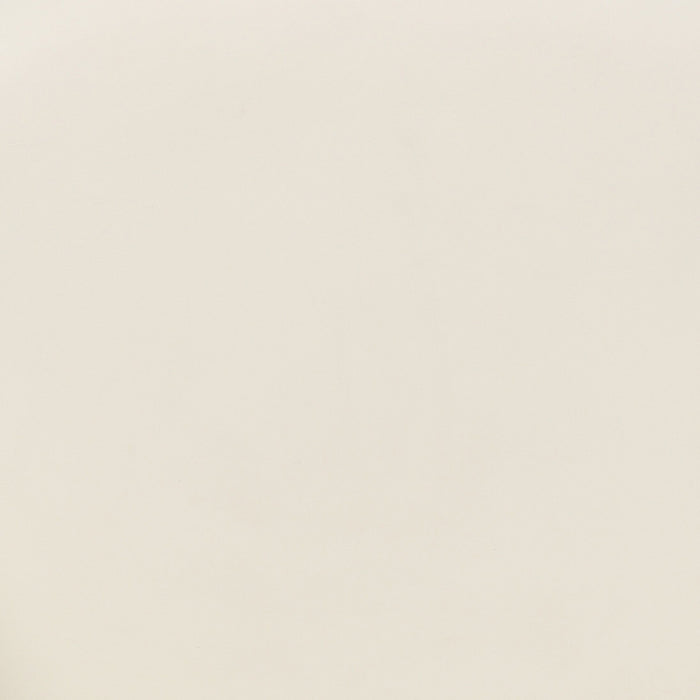 Onda Contemporary Vegan Leather Metal Dining Chair in Ivory