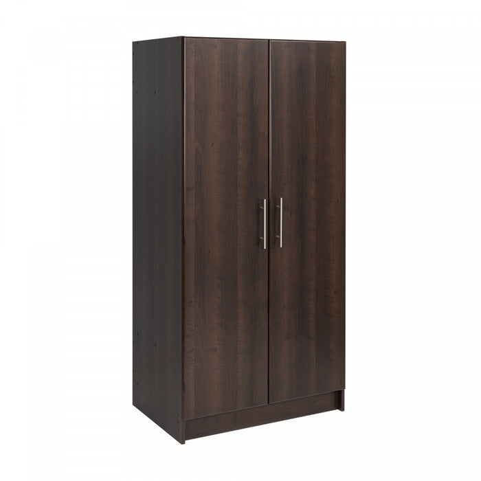 Elite 32\" Wardrobe Cabinet - Espresso