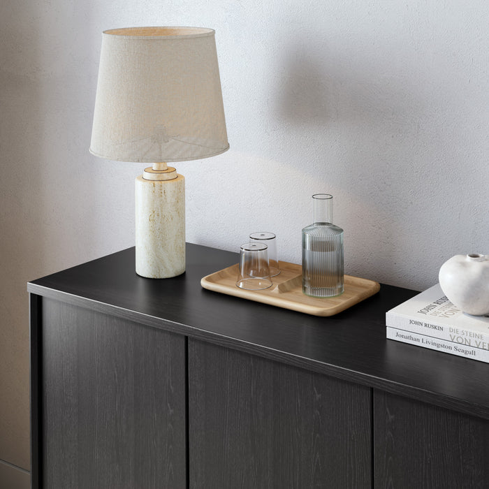 Prepac Finnley Buffet Sideboard - Black Oak