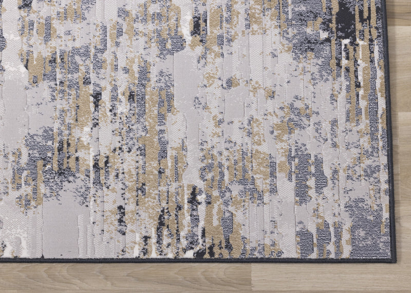 Isabelle Distressed Blue Area Rug - 7'10\" x 10'10\"