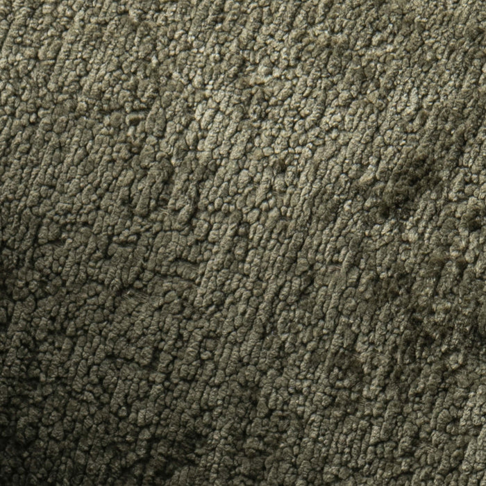 Tribeca Mid-Century Modern Chenille Lounge Chair in Olive Green