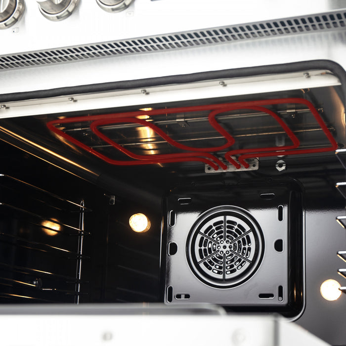 Forno Torino 30\" Induction Range, Stainless Steel - FFSIN0936-30