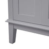 Savannah 30 Inch Bathroom Vanity with Ceramic Sink and Spacious Storage Cabinet, Grey | Savannah Meuble de salle de bain 30 pouces avec vasque en ceramique et armoire de rangement spacieux, Gris