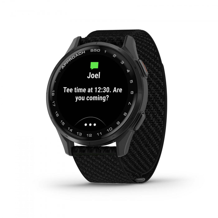Garmin Approach S50 Amoled Golf Smartwatch - Gps, 43,000 Preloaded Courses 