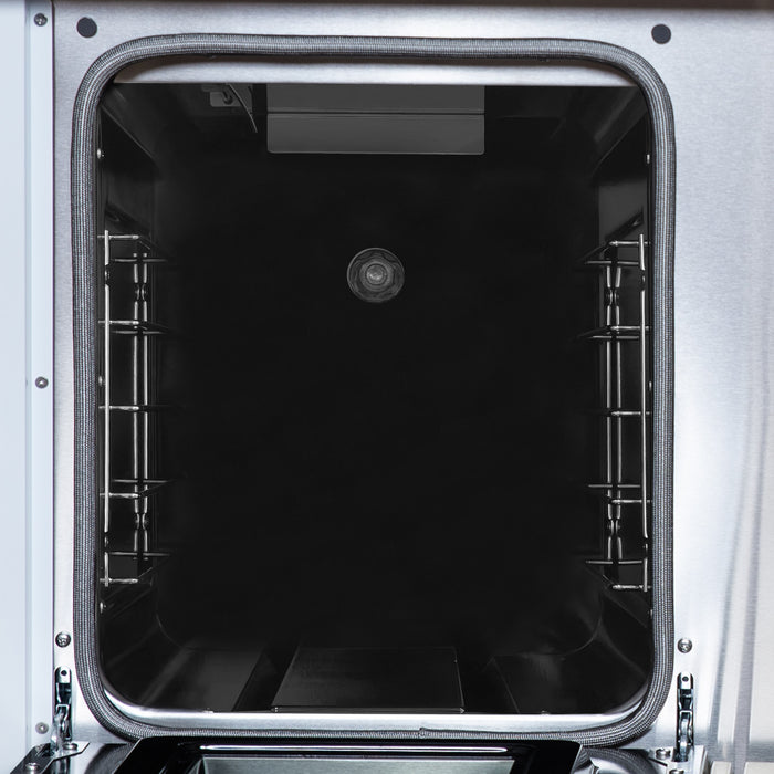 Forno Ambassador 48\" Gas Range in White, 8 Sealed Burners, 6.7 Cu.Ft. Ovens - FFSGS6299-48CPWHT