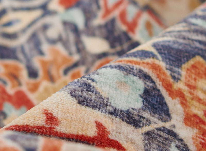 Nairi Traditional 10'0\" x 13'0\" Area Rug in Blue Indoor Area Rug