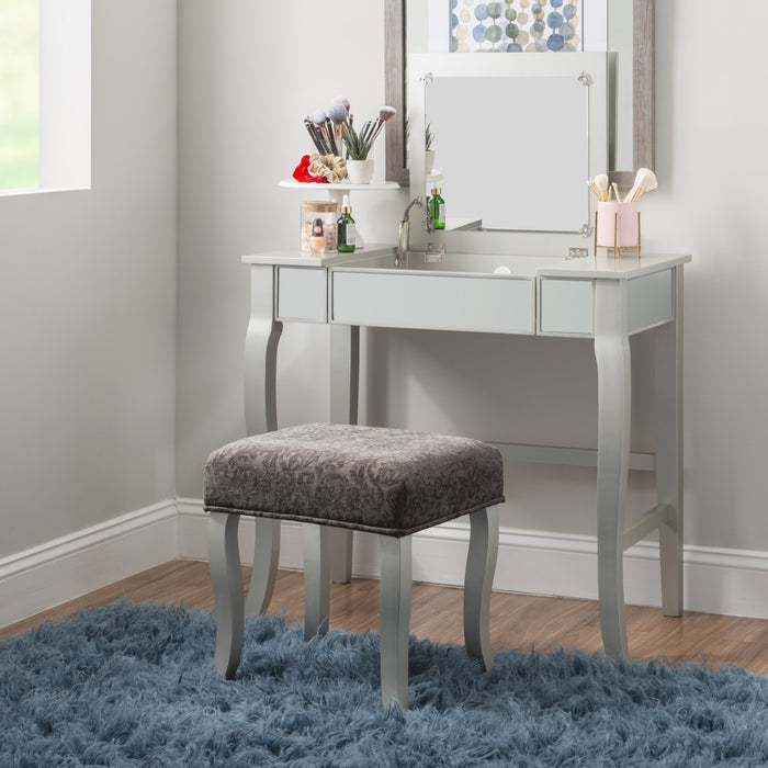 Harper Vanity Set - Silver