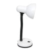 Remmer Gooseneck Desk Lamp, Snow, 14.25"H | Remmer Lampe de bureau a col de cygne, Blanc neige, 14,25 po H