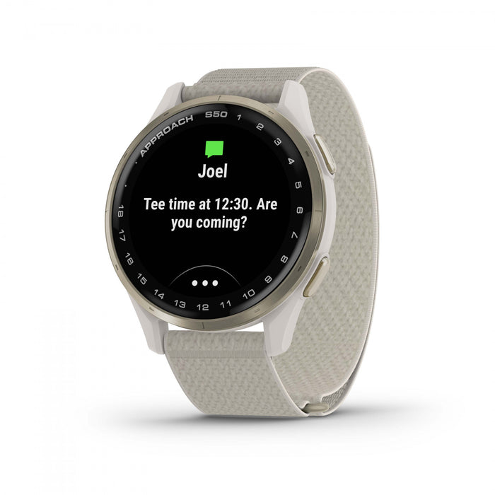 Garmin Approach S50 Amoled Golf Smartwatch - Gps, 43,000 Preloaded Courses 