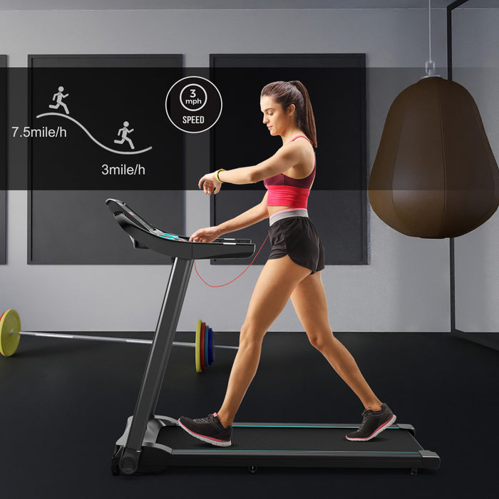 Superfit 2.25hp Electric Running Machine Treadmill Bluetooth Speaker App Control