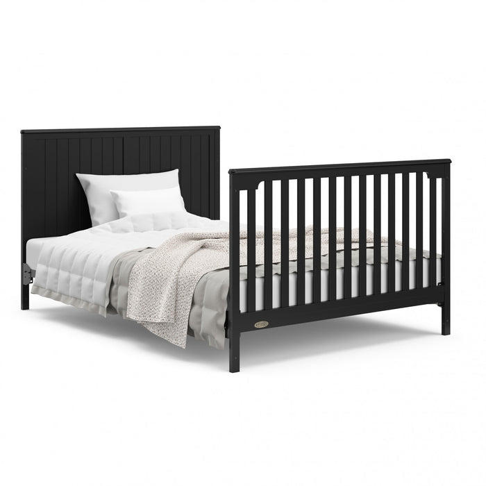 Graco Hadley 5-in-1 Convertible Crib and Changer with Drawer - Black