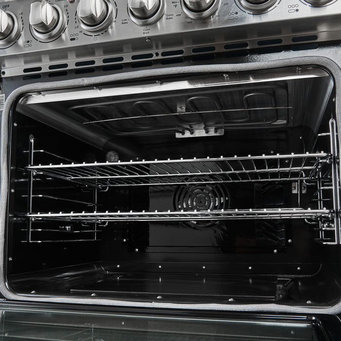 Forno Paolo 30\" Stainless Steel Electric Range, 4.38 CU.FT - FFSEL6011-30