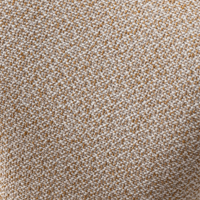 Palmer Mid-Century Modern Upholstered Tweed Armchair in Gold Dust - Set of 2 Dining Chair