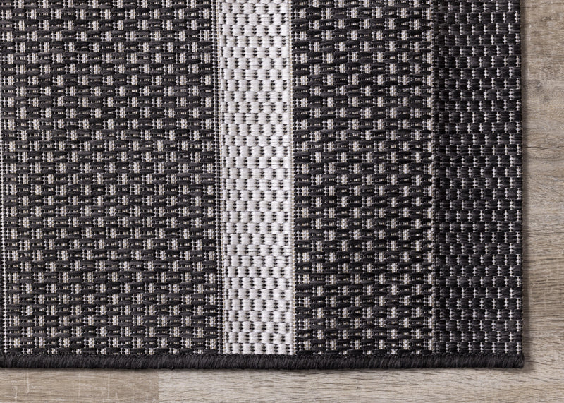 Jackson Striped Indoor/Outdoor Area Rug - 6'7\" x 9'6\"