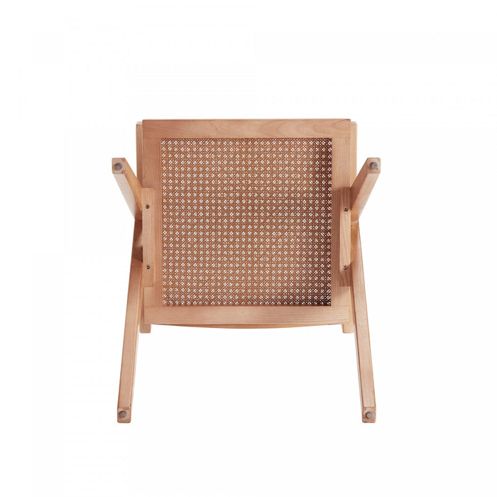 Hamlet Industry Chic Wood Armchair in Natural - Set of 2 Dining Chair