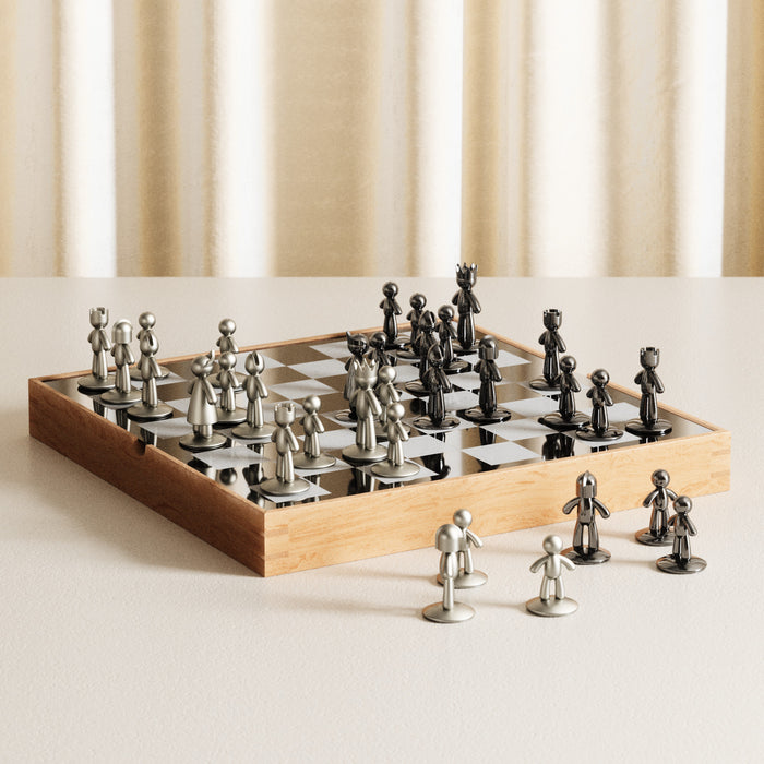 Umbra Metal Buddy Chess Set