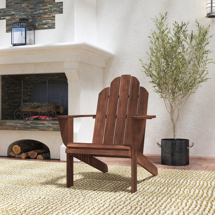 Adirondack Patio Chair - Brown