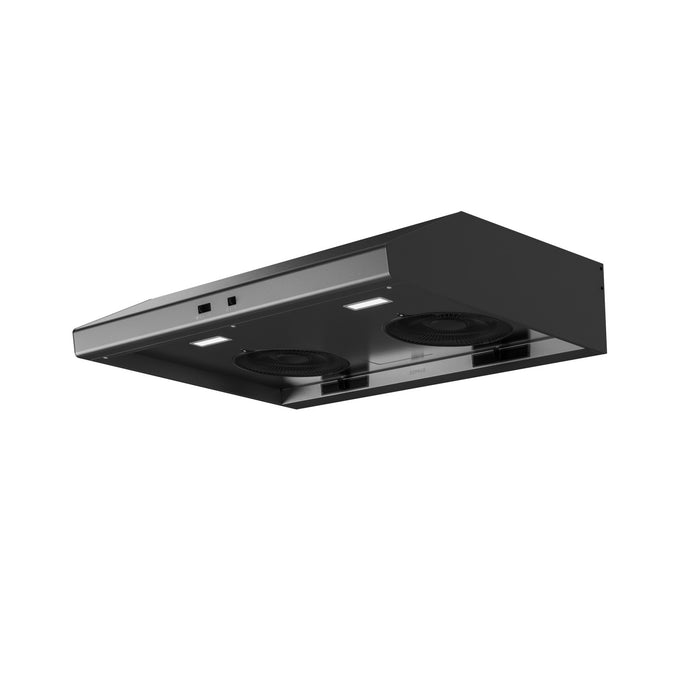 Zephyr Cyclone 30\" Under Cabinet Range Hood - Black Stainless Steel - AK6500CBS