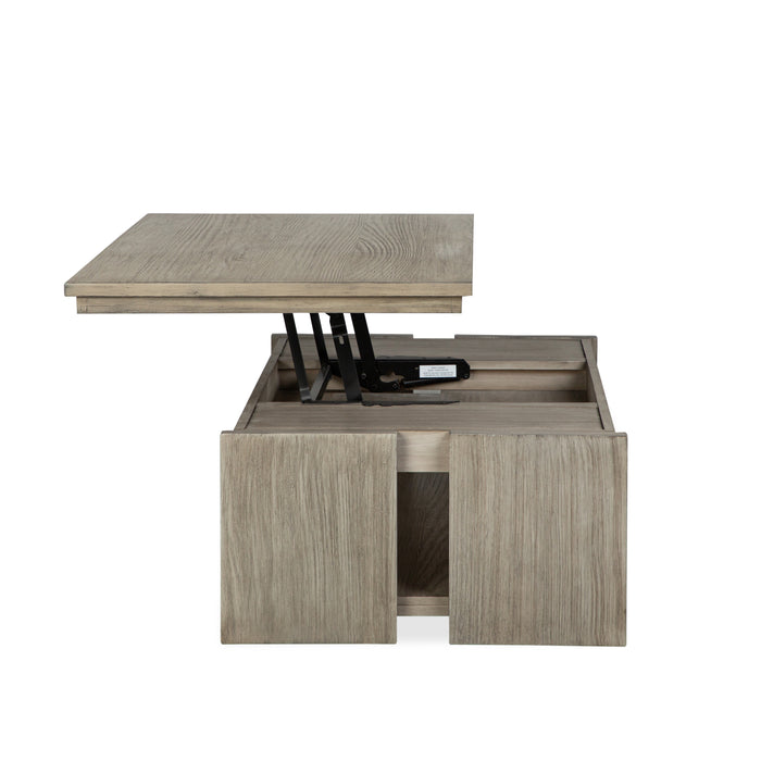 Addams 50\" Lift-Top Coffee Table with Storage - Stone Harbor Grey