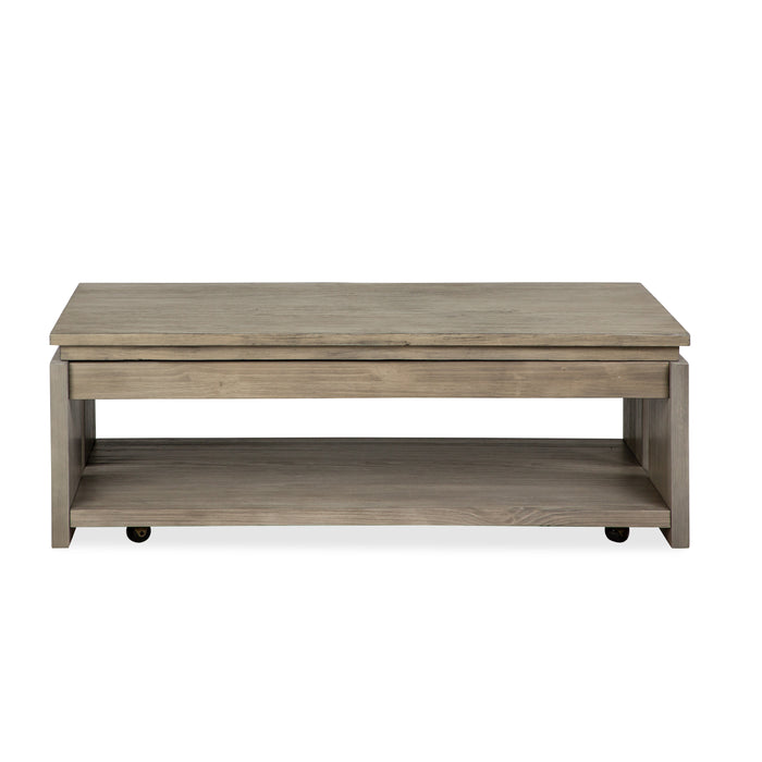 Addams 50\" Lift-Top Coffee Table with Storage - Stone Harbor Grey