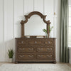 Ambrose Bedroom Dresser Mirror – Brown | Miroir de commode de chambre à coucher Ambrose - brun